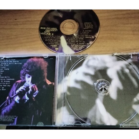 Bob Dylan Vol 3 Greatest Hits Folk Rock 1994 CD - Picture 2 of 6